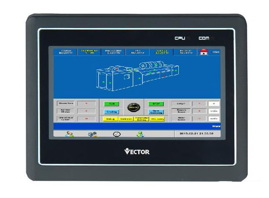 EtherNet 7.4 بوصة HMI لوحات التحكم RS485 شاشة عرض LCD HMI